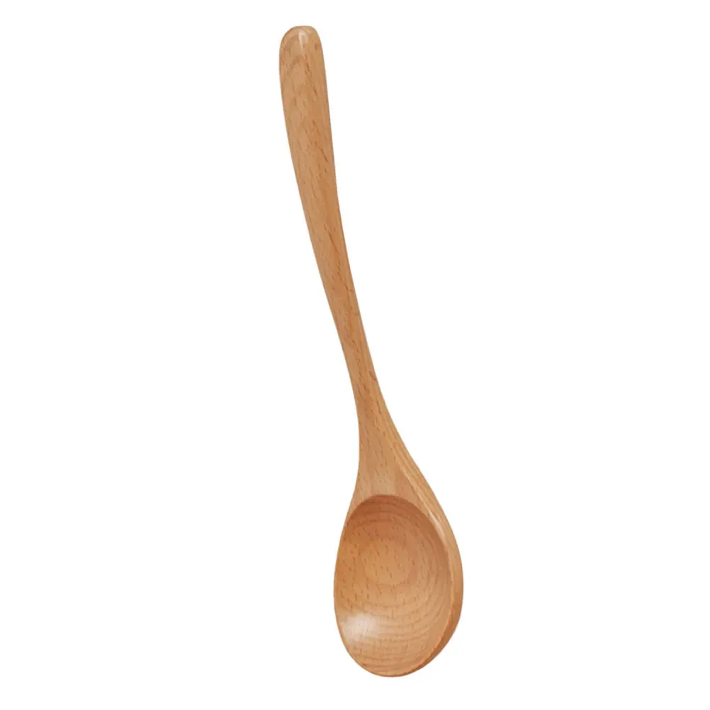 

Wooden Soup Spoon Premium Material Safe Kitchen Rice Porridge Hot Pot Cooking Cooking Utensil Wood Spoon