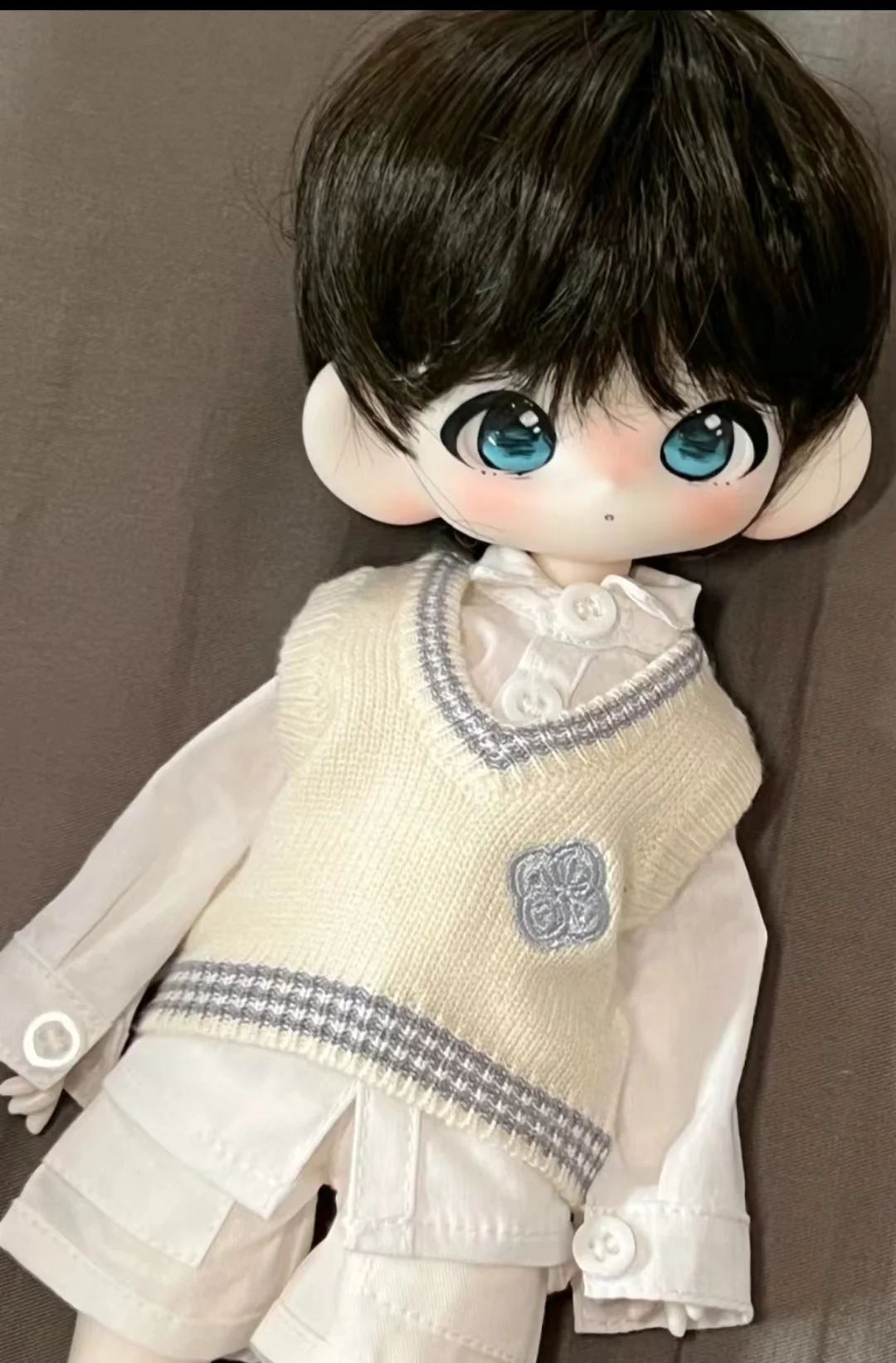 OB11 BJD doll 1/8 15cm doll Kawaii cartoon doll DIY toy free delivery project