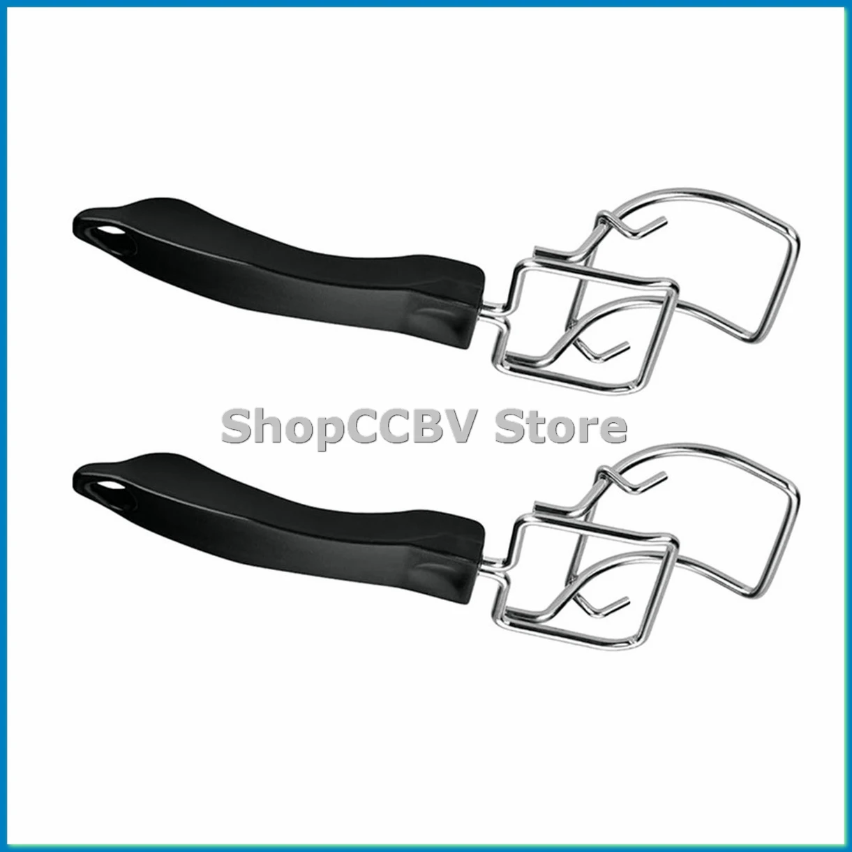 2 Pack Air Fryer Convection Toaster Oven Tray Extractor,Grills Extractor, Oven Rack Pull Tool,Grills Clip, Oven Clip-A50M