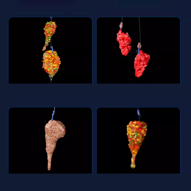 【OD】العنكبوت الحرير الطعم شبكة سماكة وكيل قنديل البحر الدولة مسحوق الطعم كرة فقاعات رفيق المضافة الأسود حفرة الكارب الكارب الطعم