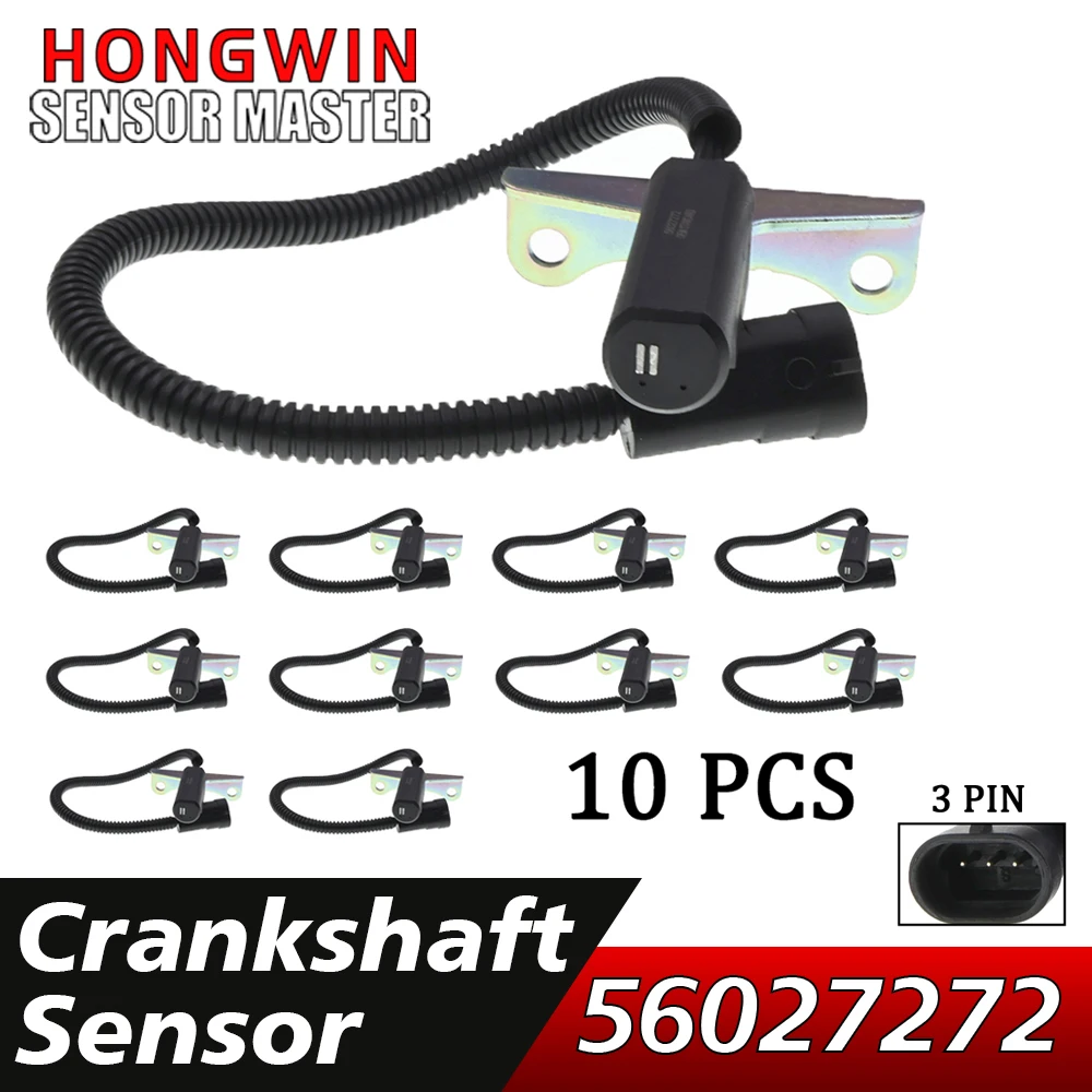 Crankshaft Angle Position Sensor 56027870,56027272,PC127 For Dodge Dakota Durango Ram 1500 3.7 3.9 5.2 5.9L Jeep Grand Cherokee