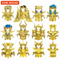 Anime Saint Seiya Mini Action Figures Ridders Van De Dierenriem Bakstenen Bouwstenen Speelgoed Voor Kinderen Cq12