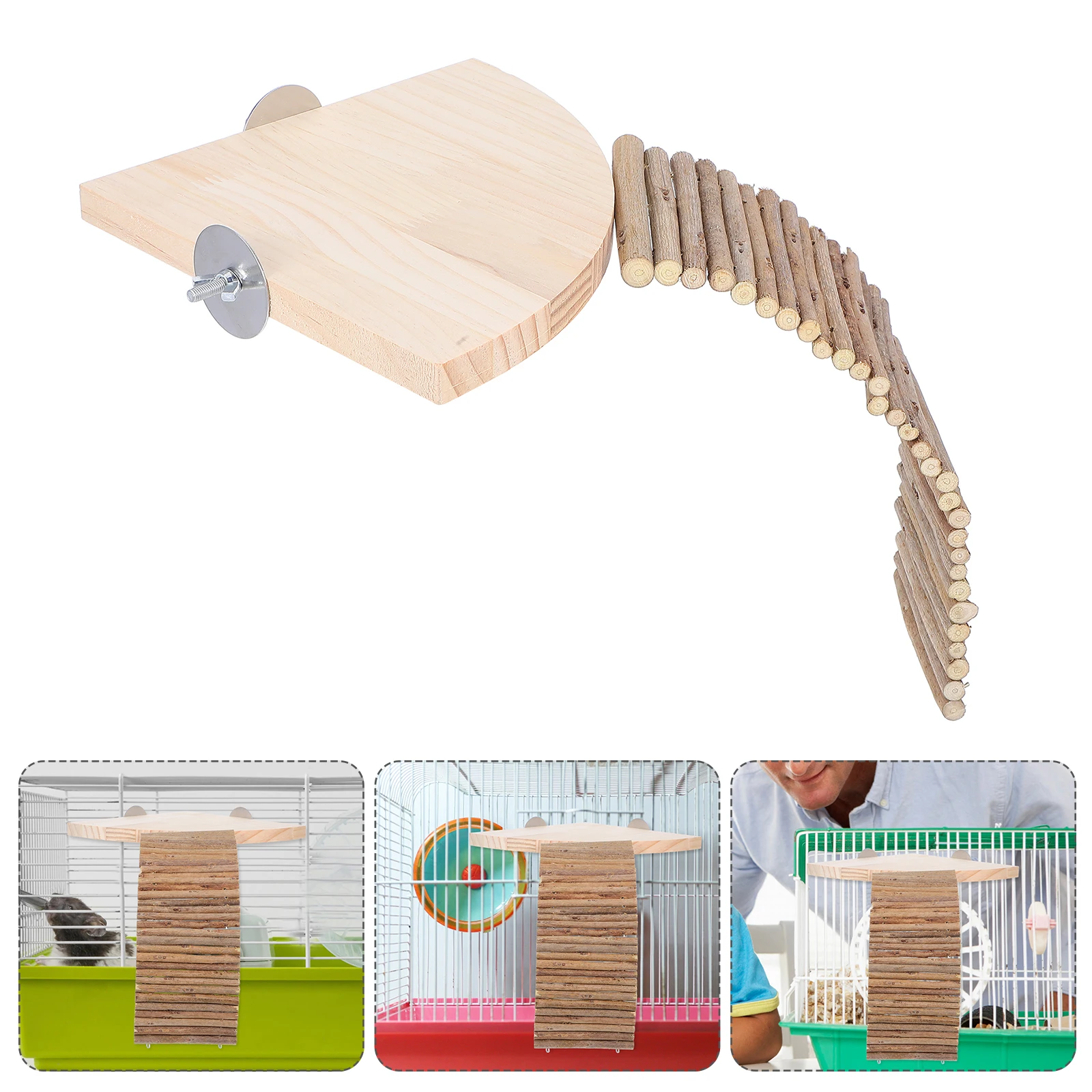 

Pet Hamster Activity Platform s Climbing Ladder Level Enrichment Guinea Pig Small