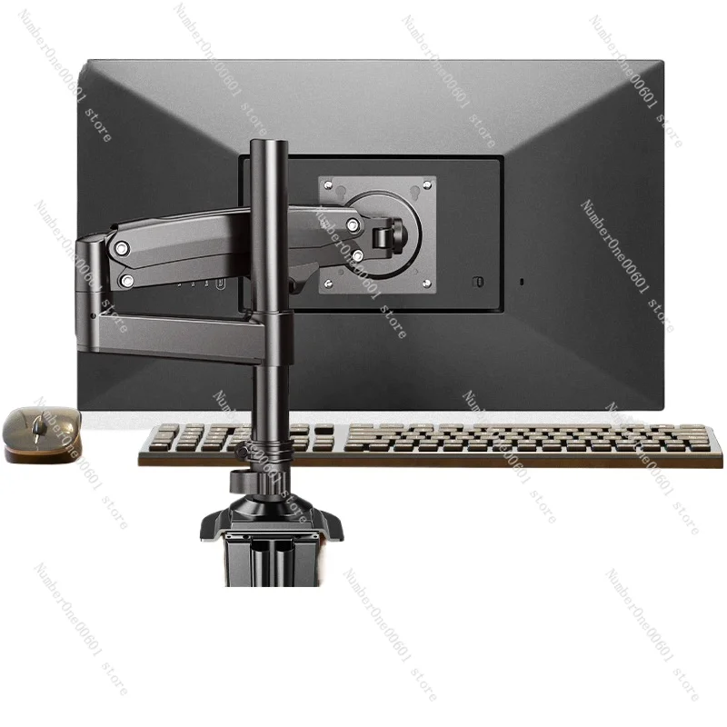 

Monitor Bracket Desktop Computer Screen Base Desktop Heightening Shelf Lift Swivel 22-35 Inches