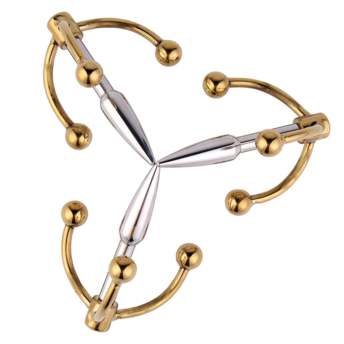 1PCS Metal urethra dilator 3 stent penis plug, dick masturbation fun games, male sex toys