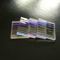 Damaged Projector Dichroic Rectangle Scaly Prism Fly-eye Lens 10 PCS DIY Science Physics Research Prism