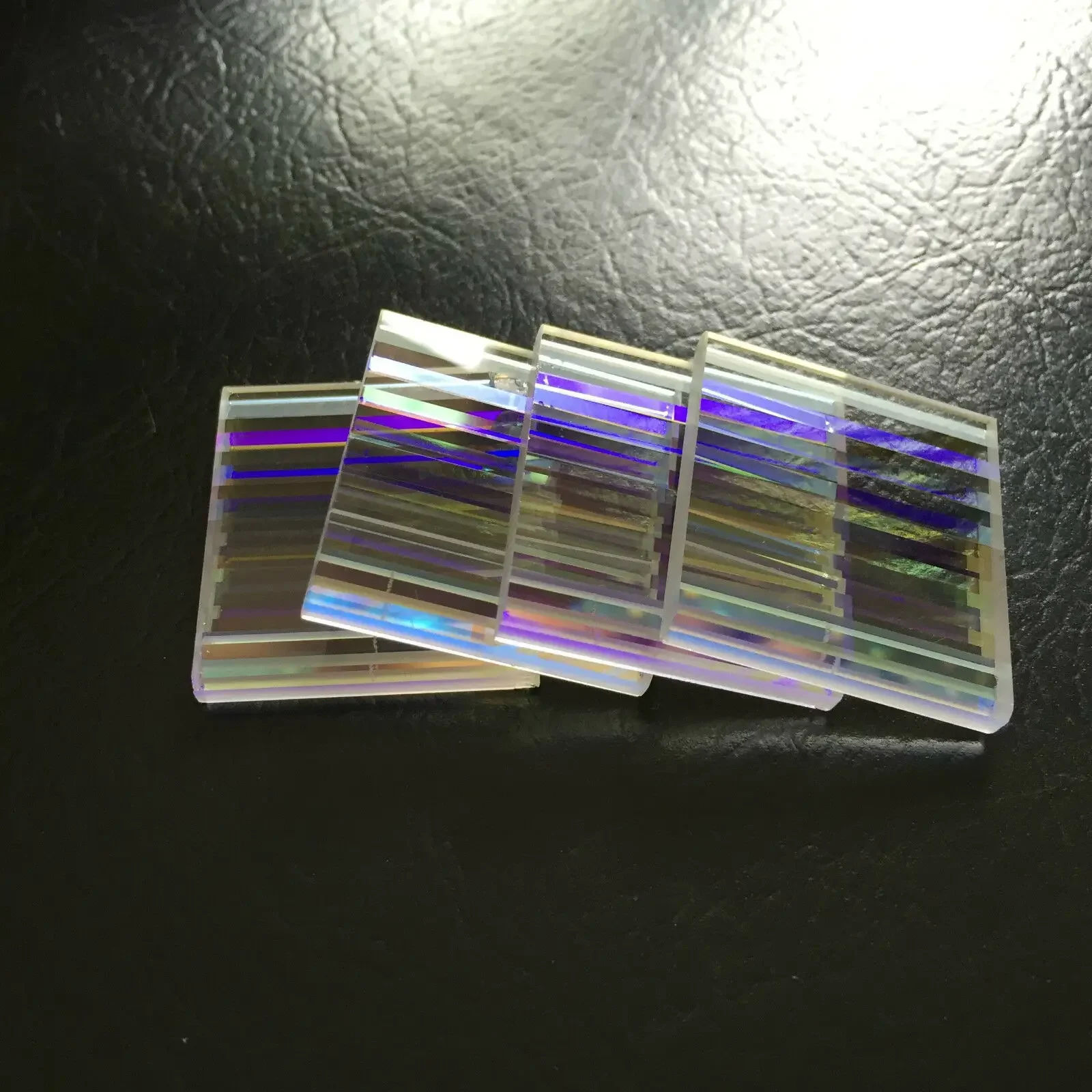 Damaged Projector Dichroic Rectangle Scaly Prism Fly-eye Lens 10 PCS DIY Science Physics Research Prism