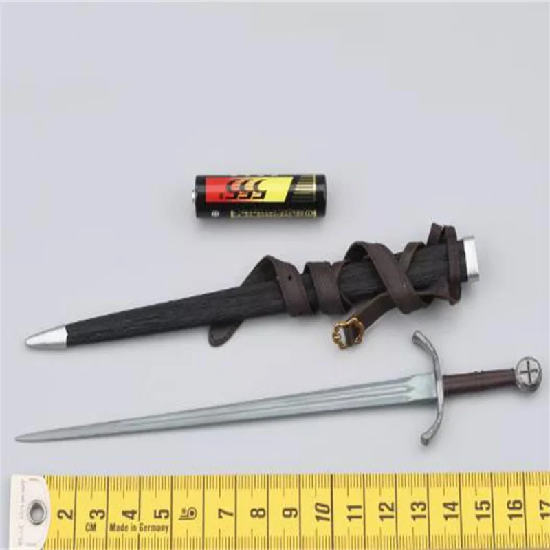 POPTOYS ALS016 1/6 Europa War Goth Knight Hammer Sword Gown Elbow And Arm Armor Shield Armor Bracket Model Toy In Stock