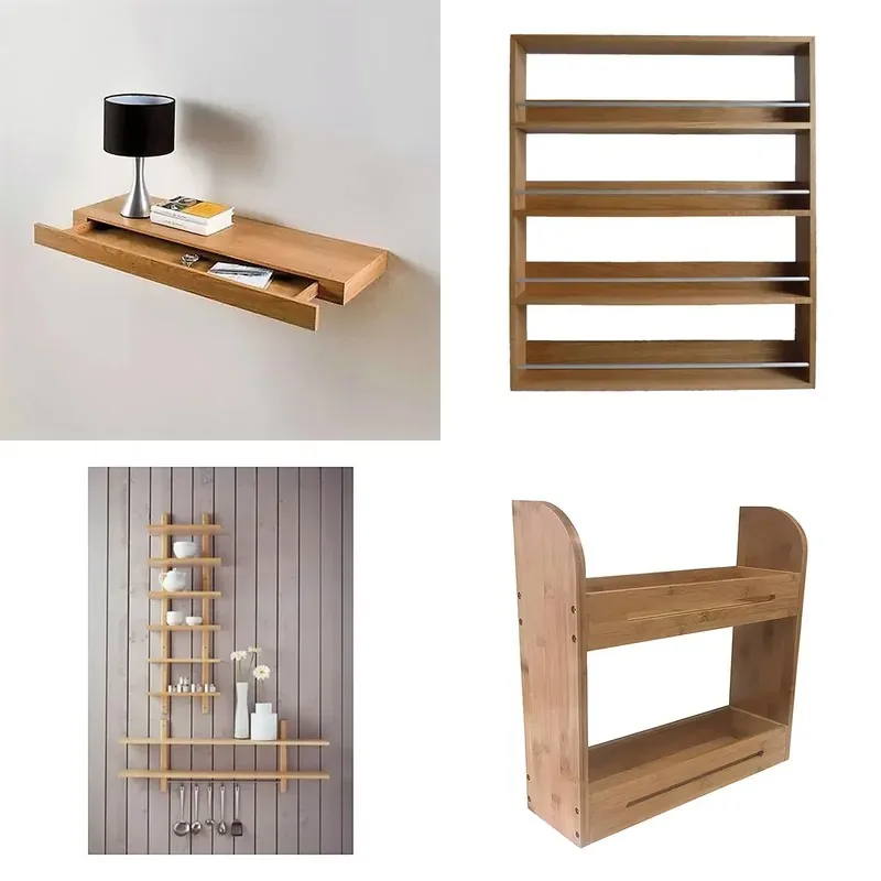 Custom Logo Magic Furniture Solid Wood Bookcase