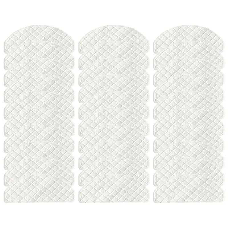 AEE4-30Pcs Disposable Mop Cloth For Xiaomi Lydsto R1 Robot Vacuum Cleaner Replacement Accessories Kit For Home Remove Dust