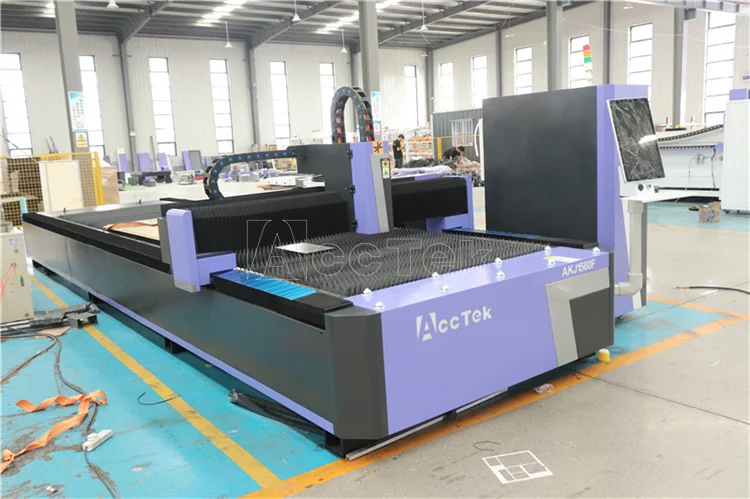 Plate Cnc Fiber Laser Cutting Machines Metal Steel Sheet Laser Cutter 1500w 2000w 3000w Carbon Steel  Cnc Laser Cutting Machine