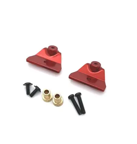 Kit Fixations à Ressort Métal Amélioré Kznifmk Pour MN82 LC79 1/12 – Pièces RC Argent