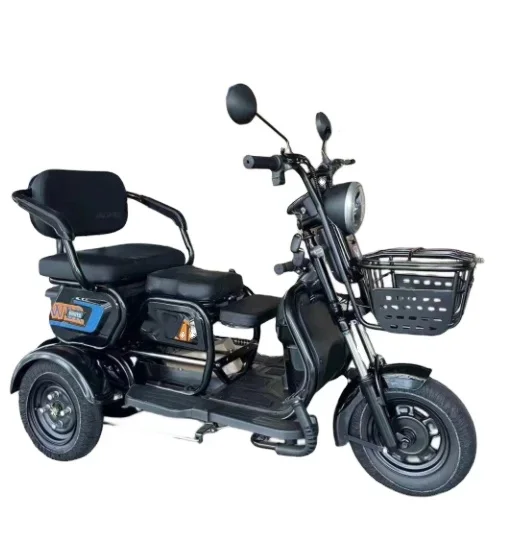 Electric Three-wheeler Elderly Mobility Scooter Children With Roof Electric 3 Wheel 2 Person Foldable For Adults Open