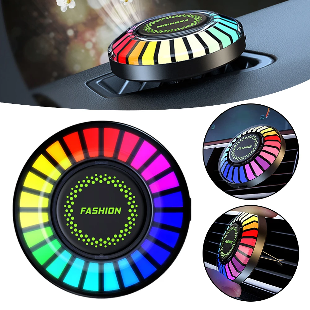 Rhythms Colorful Car Aromatherapys Perfumes Car Vent Outlet Diffuser Men Women Car Supplies