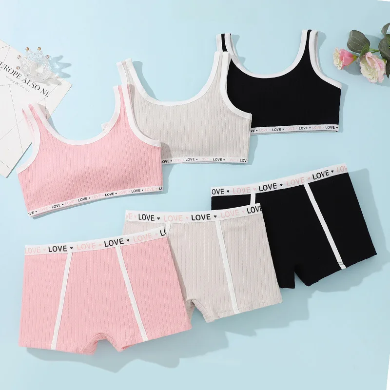 

Майки для девочек, детские топы, нижнее белье, комплекты нижнего белья для девочек, детские комплекты нижнего белья