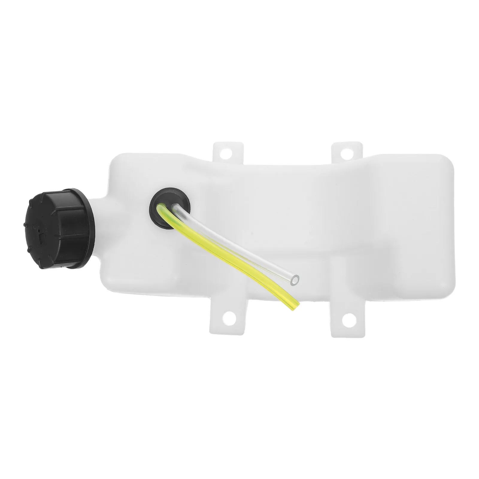 High-Strength Plastic Lawnmower Fuel Tank Replacement with Anti-Leak Cap Precise Measurement Garden Equipment Gas Tank Assembly