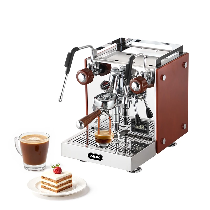 Commercial E61 Espresso Coffee Machine Single Grouphead Stainless Steel Electric EU For Hotels Cars Outdoor Use