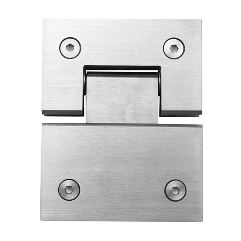 AB41-180 Degree Clip Home Easy Install Glass Clamp Door Cabinet Showcase Clip Glass Shower Cupboard Furniture Hinge Parts