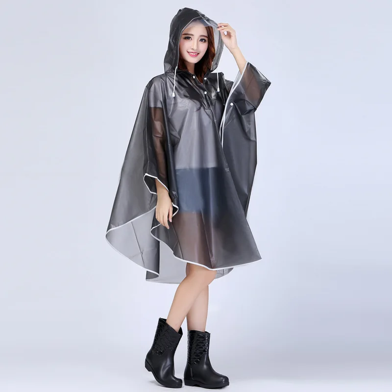 Adult Raincoat Travel Light Fashion Cloak Raincoat Women Raincoat Electric Bicycle Packable On The Go Raincoat