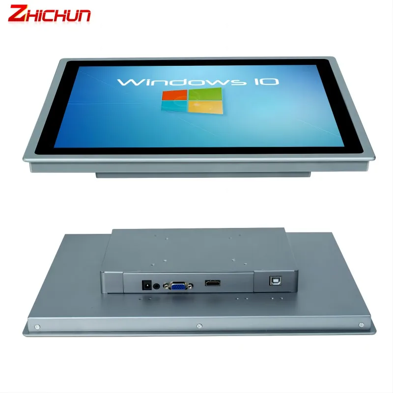 ZHICHUN Wide screen piccolo monitor touch screen da 8 pollici per apparecchiature di controllo automatico Touch Screen PLC