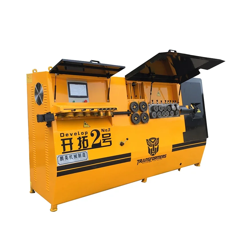 Multifunction automatic stirrup bending machine steel bar rebar straightening and bending and cutting machine