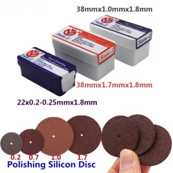 1Box Dental Laboratory Thin and Thick Polishing Wheel Grinding Resin Disc Separation Wheel Dental Lab Material