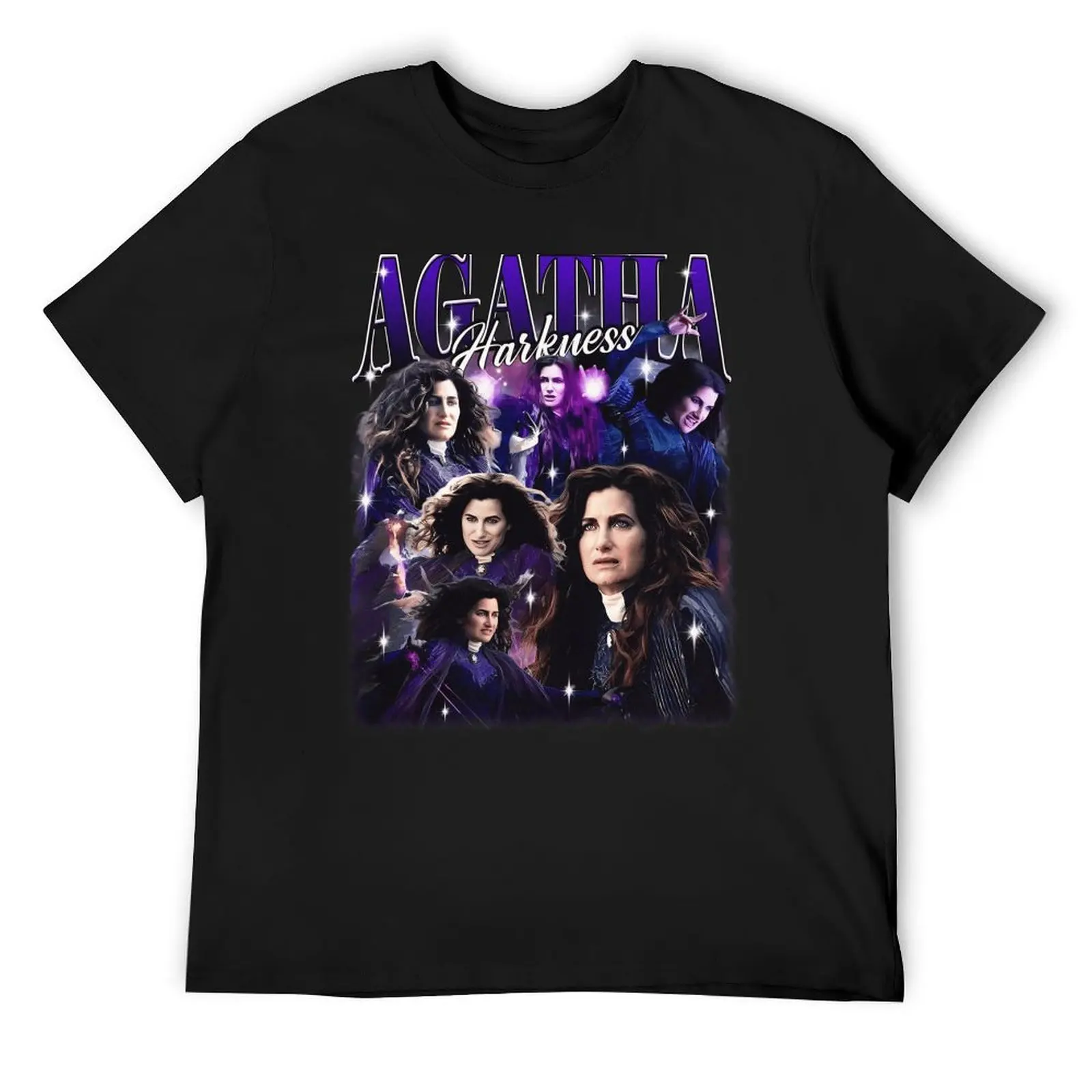 

Agatha Harkness Collage T-Shirt anime figures basketball graphic tees baggy shirts fitted t shirts for men