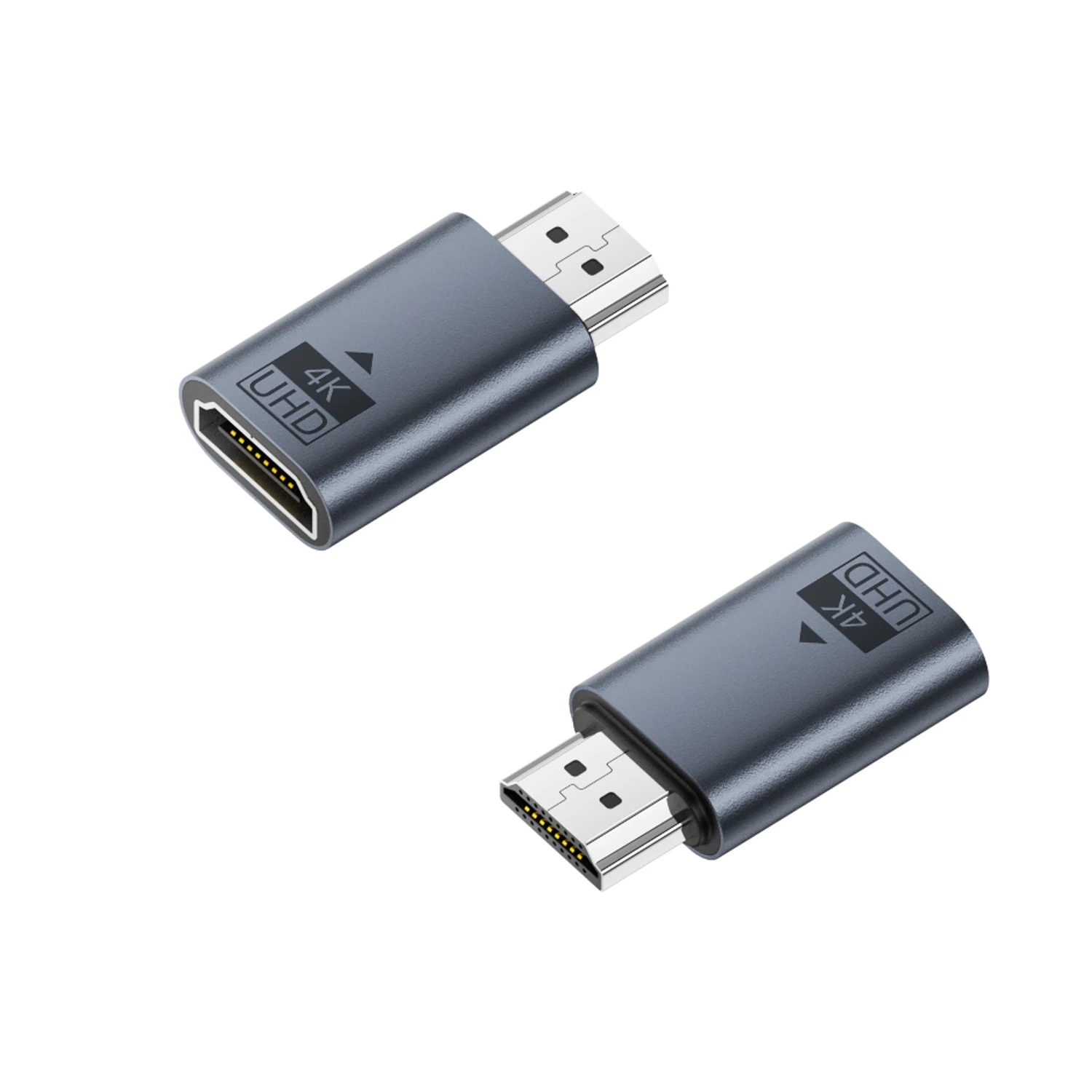 Emulador de pantalla con conector HDMI 4K, adaptador fantasma sin cabezal para Windows, Mac OSX, Linux, 4kx2k, 2160P, 1080p, 2 uds.