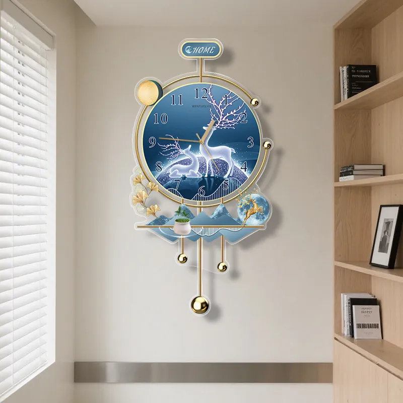 Design Restaurant Wall Watch Digital Living Room Luxury Modern Bedrooms Creative Wall Clocks Design Horloge Murale Wall Decor