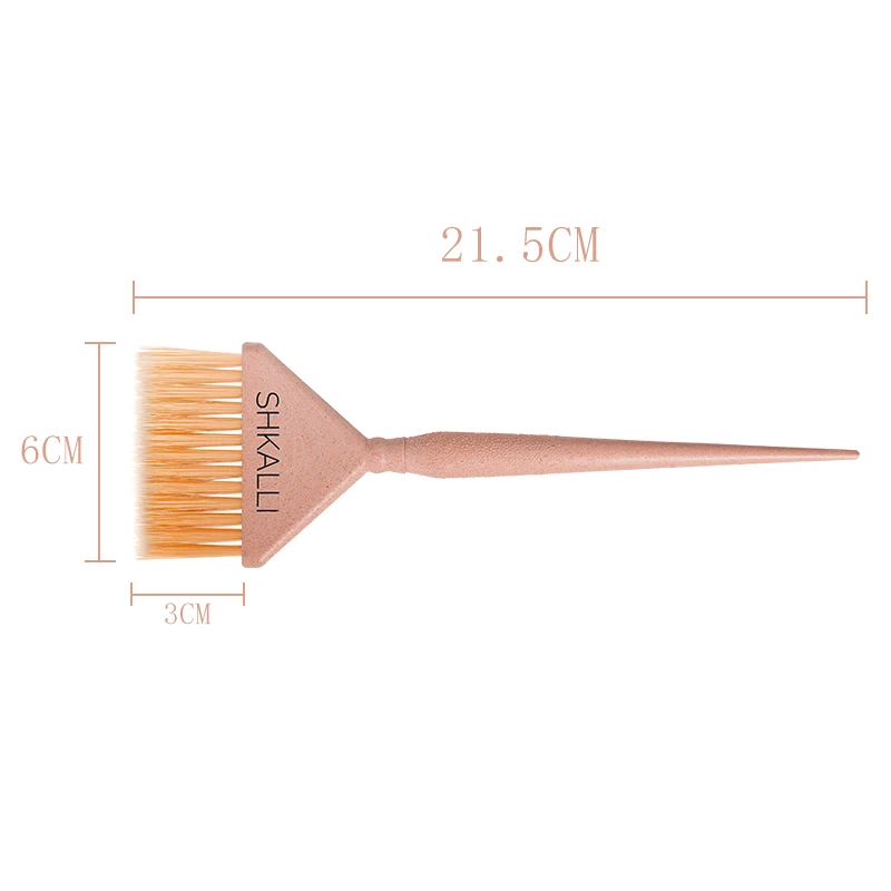 Professional hair salon hair coloring tools Balayage brush for hair coloring Soft bristles hair dye brush from SHKALLI