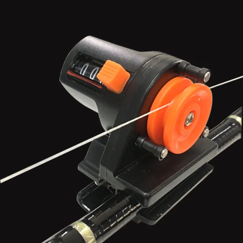 Fishing Line Counter 0-999M Fishing Line Depth Counter Finder Tool Tackle Length Gauge Counter