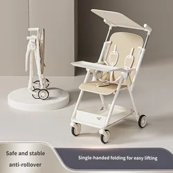 Slip baby artifact 3 in 1 trolley light folding child infant child portable scooter