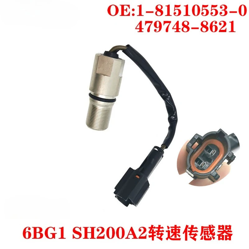 

479748-8621 Аксессуары для экскаваторов для датчика скорости 6BG1 SH200A2 1-81510553-0