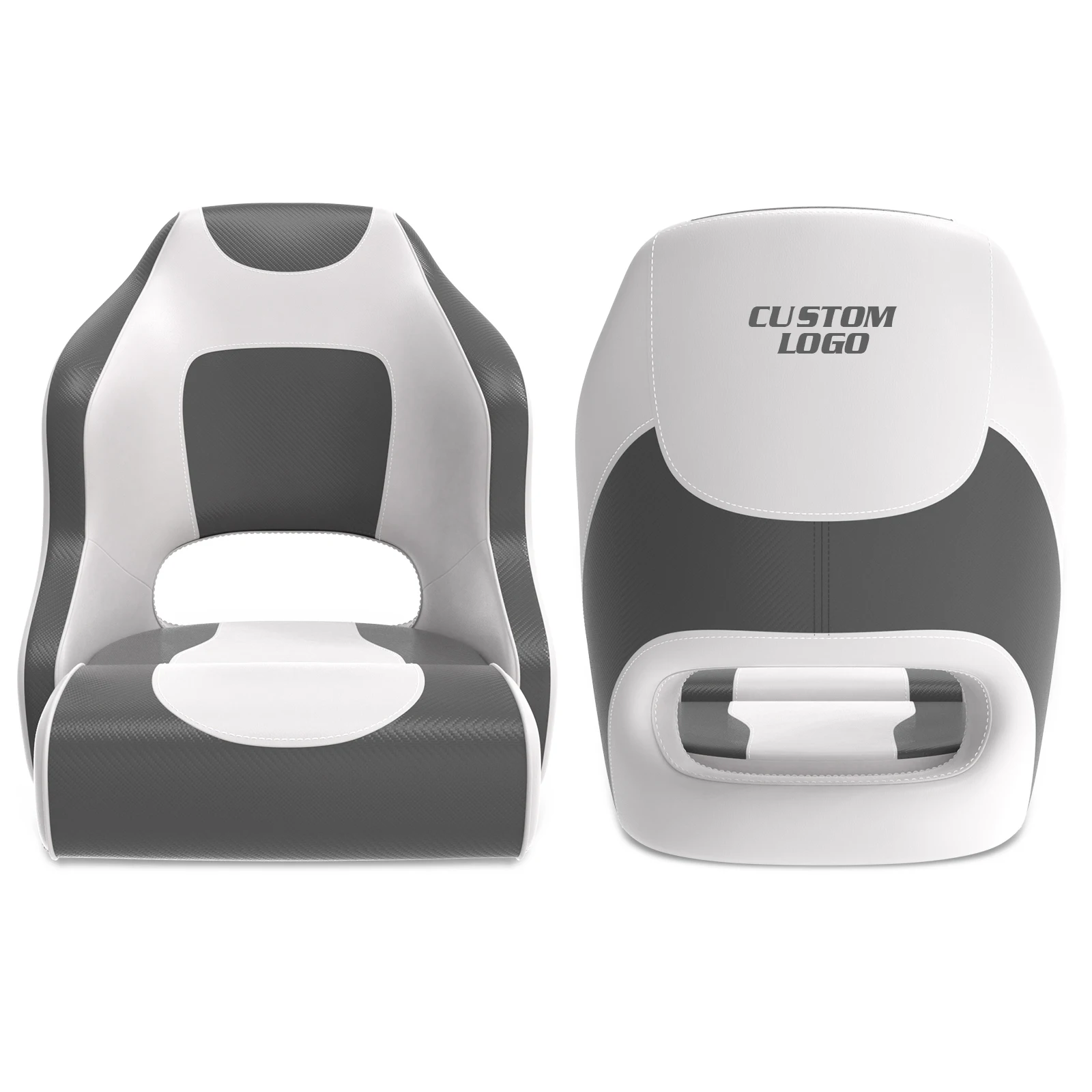

Top Quality Captain Boat Seats Flip Up Bolster Marine Seats for Boats