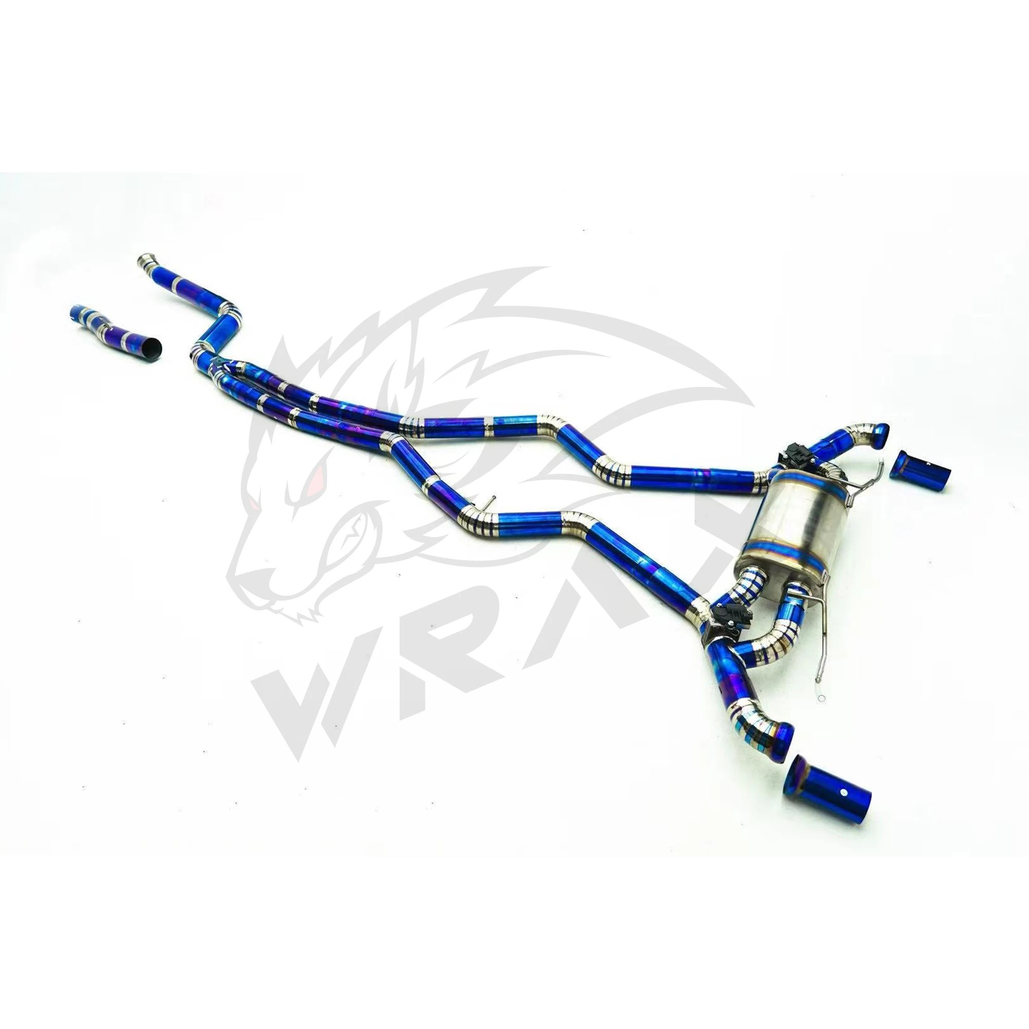 WRAX Titanium Exhaust For BMW M340I Electric Exhaust Control Valve Systems car accessories Catback perfect replacement