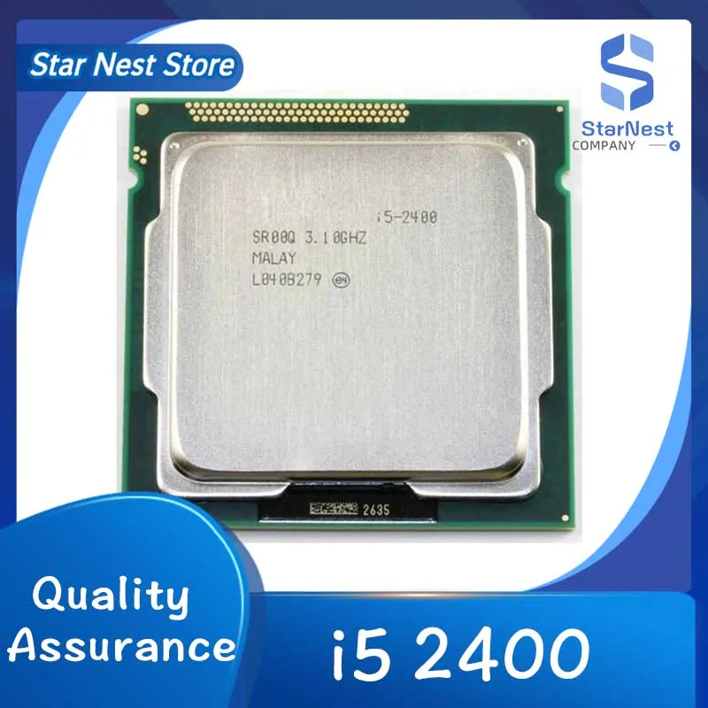 Core i5 2400 Quad-Core 3.1GHz LGA 1155 cpu processor