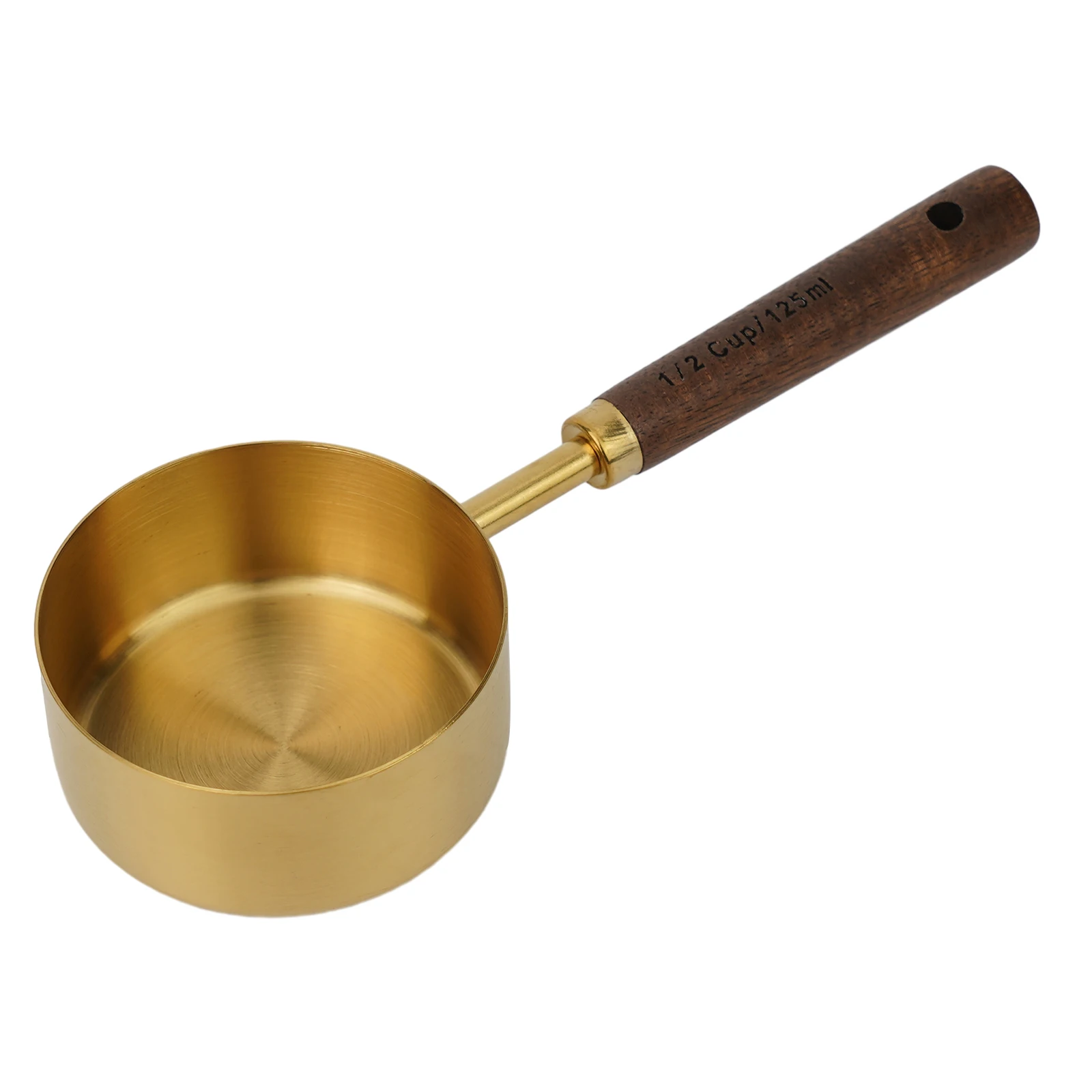 

High Quality Home Kitchen Measuring Cups 8 Pcs For Baking For Cooking For Measuring Baking Gold Measuring Cups