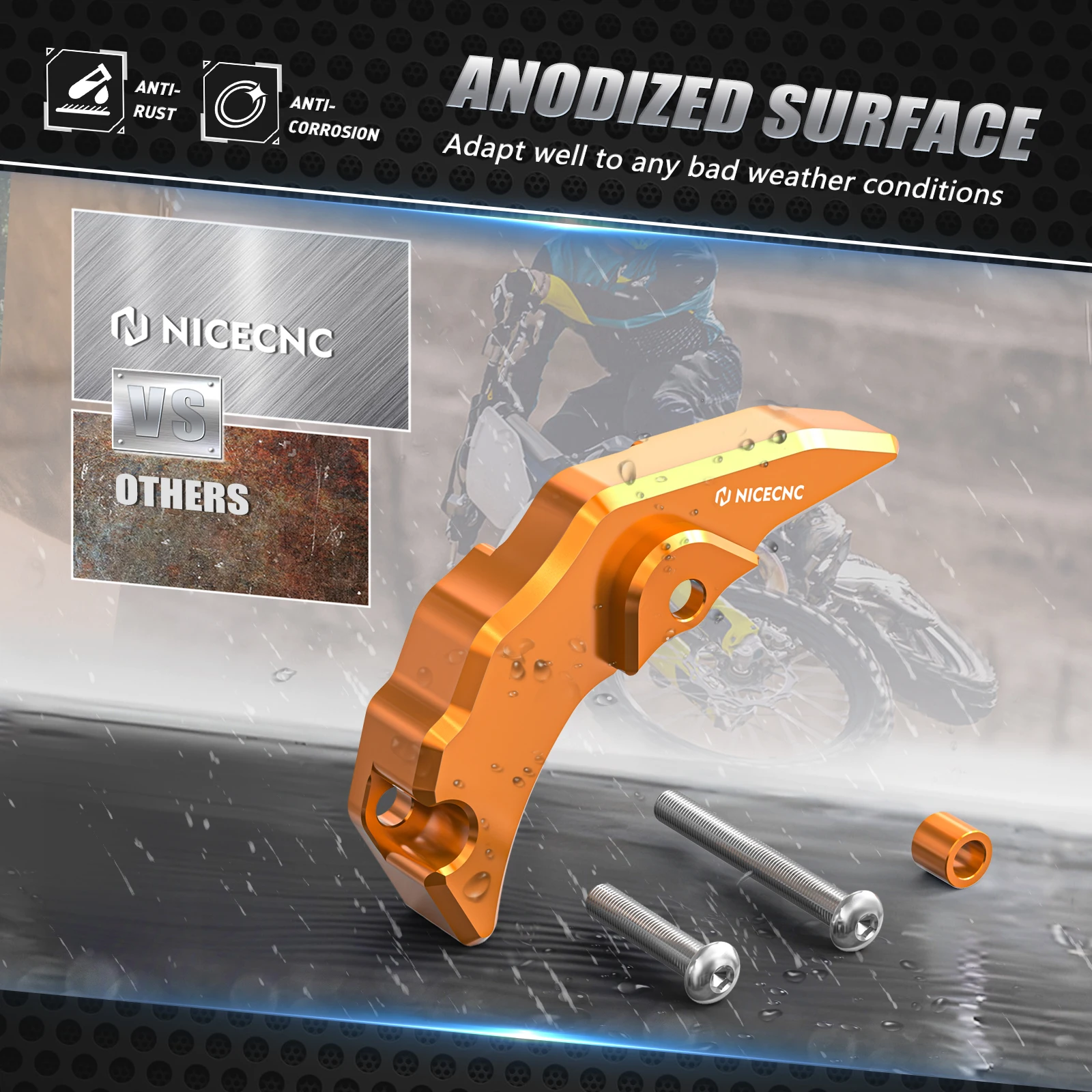 2024-2025 ل KTM EXC 300 EXC 250 XCW 300 ل Husqvarna TE 300 TE 250 ل GasGas EC 300 EC 250 مخلب الرقيق اسطوانة غطاء حماية #3