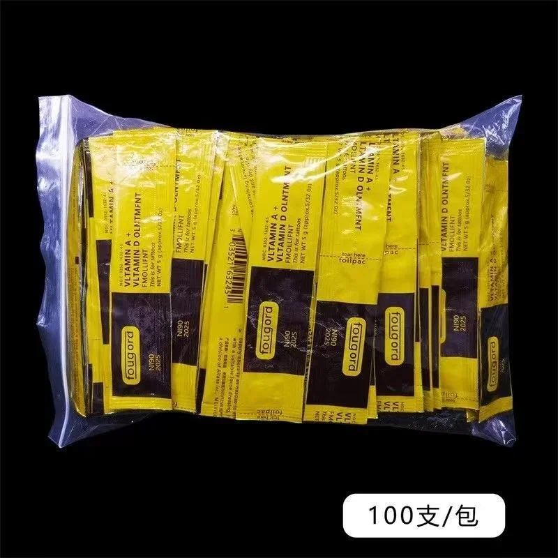 

Tattoo Aftercare Cream Fougera Vitamin Ointment Tattoo Care Supplies Recovery Cream Vitamin A&D Tattoo Repairing Cream