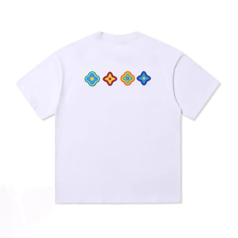 

2025 Новые модные мужские футболки с принтом из чистого хлопка в американском стиле, подходящие для лета с свободным и повседневным дизайном.