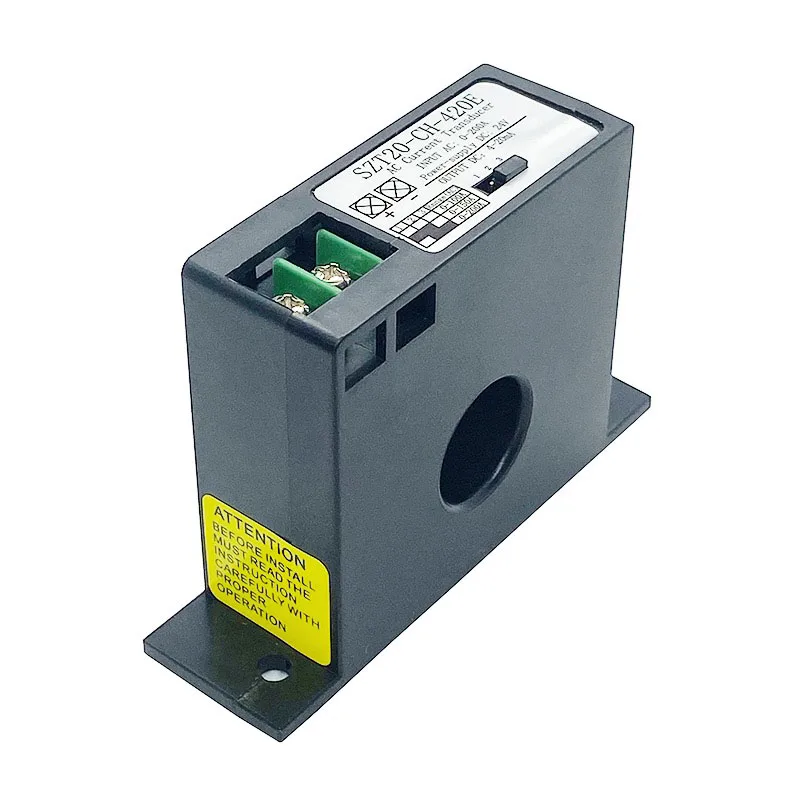 SZT20-CH-420E Wechselstrom sender Ausgang Analog Stroms ignal Isolation Hall Sensor AC 0-100/150/200a Ausgangs DC4-20mA