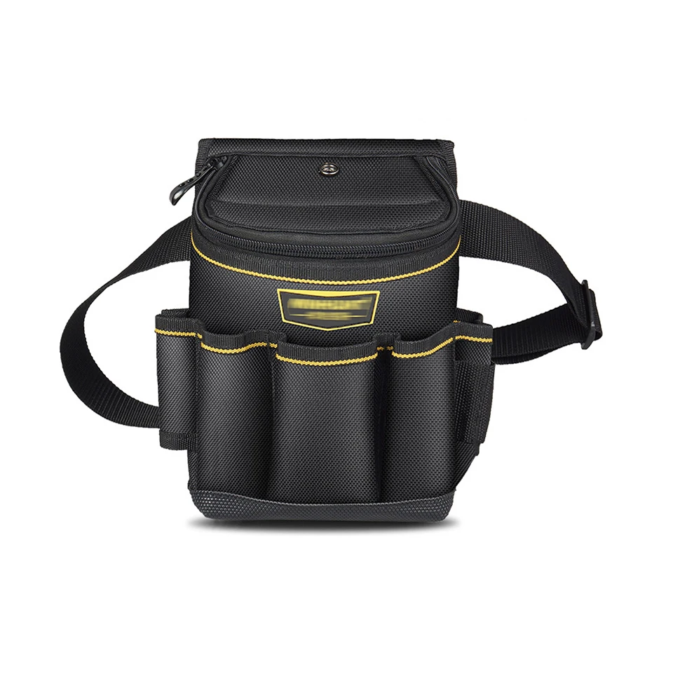 

Electrician Waist Pocket Tool Pouch Belt Bag Screwdriver Kit Holder Electrician's Carpenter's Storage Bag With Belt WH032