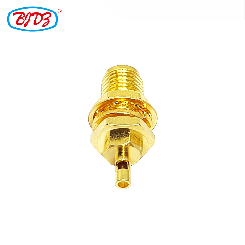 Free Shipping 10PCS SMA Female Jack Bulkhead Connector for 047 Coaxial Cable
