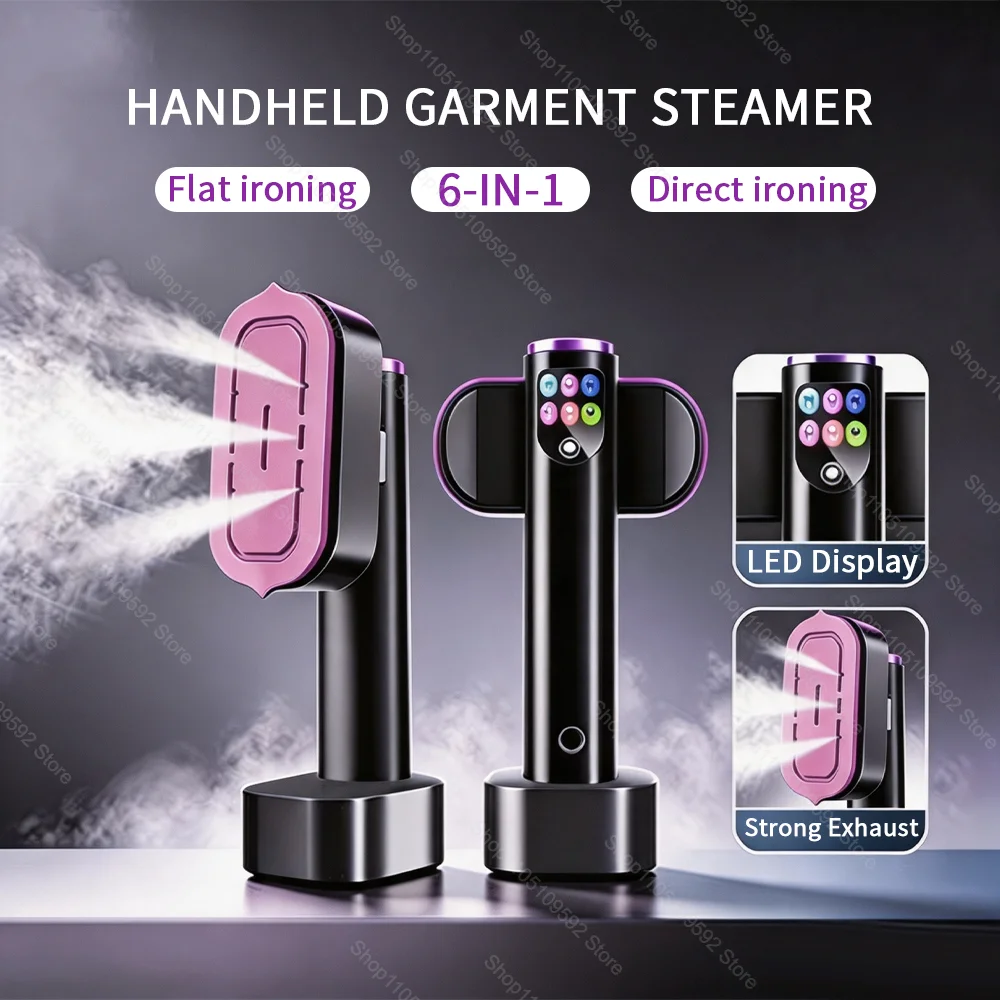 Steam Iron Multi Functional Garment Steamers Machine Travel Handheld Steam Travel Garment Steamer for Home Mini Portable Iron