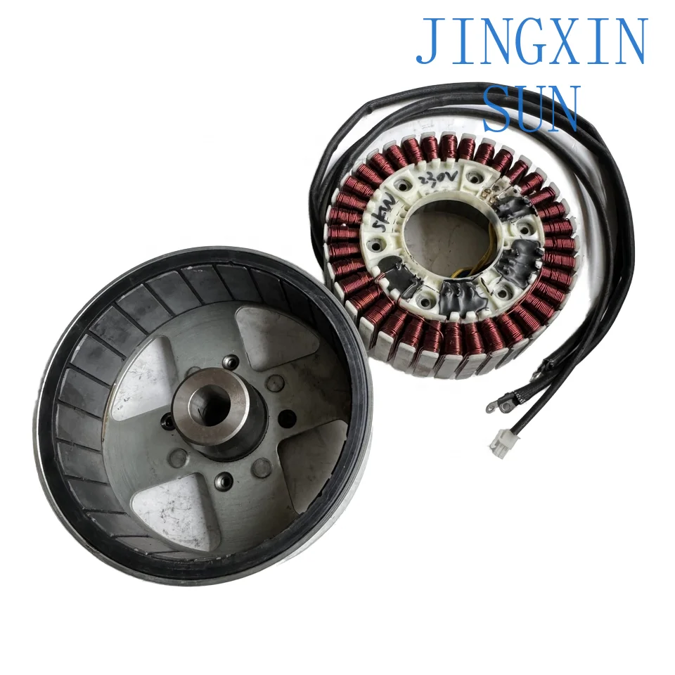 A set of high-stability 7kw generator parts and accessories Excellent stator rotor and partner parts