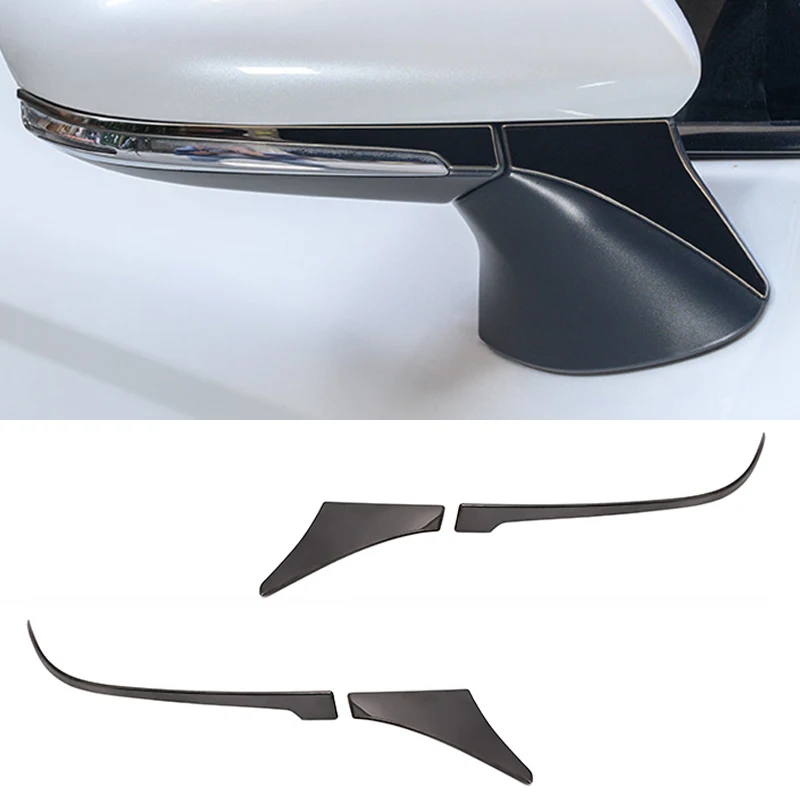 Car Rearview Mirrors Cover Trim Strip Sticker For Toyota Camry 70 XV70 2018 2019 2020 2021 2022 2023 Hybrid Exterior Accessories