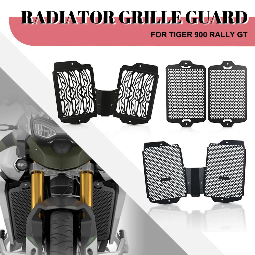

For Tiger 900 Rally GT Radiator Guard Cooler Cover Protector Tiger900 Rally Pro 850 Sport 2020 2021 2022 2023 2024 Tiger 900