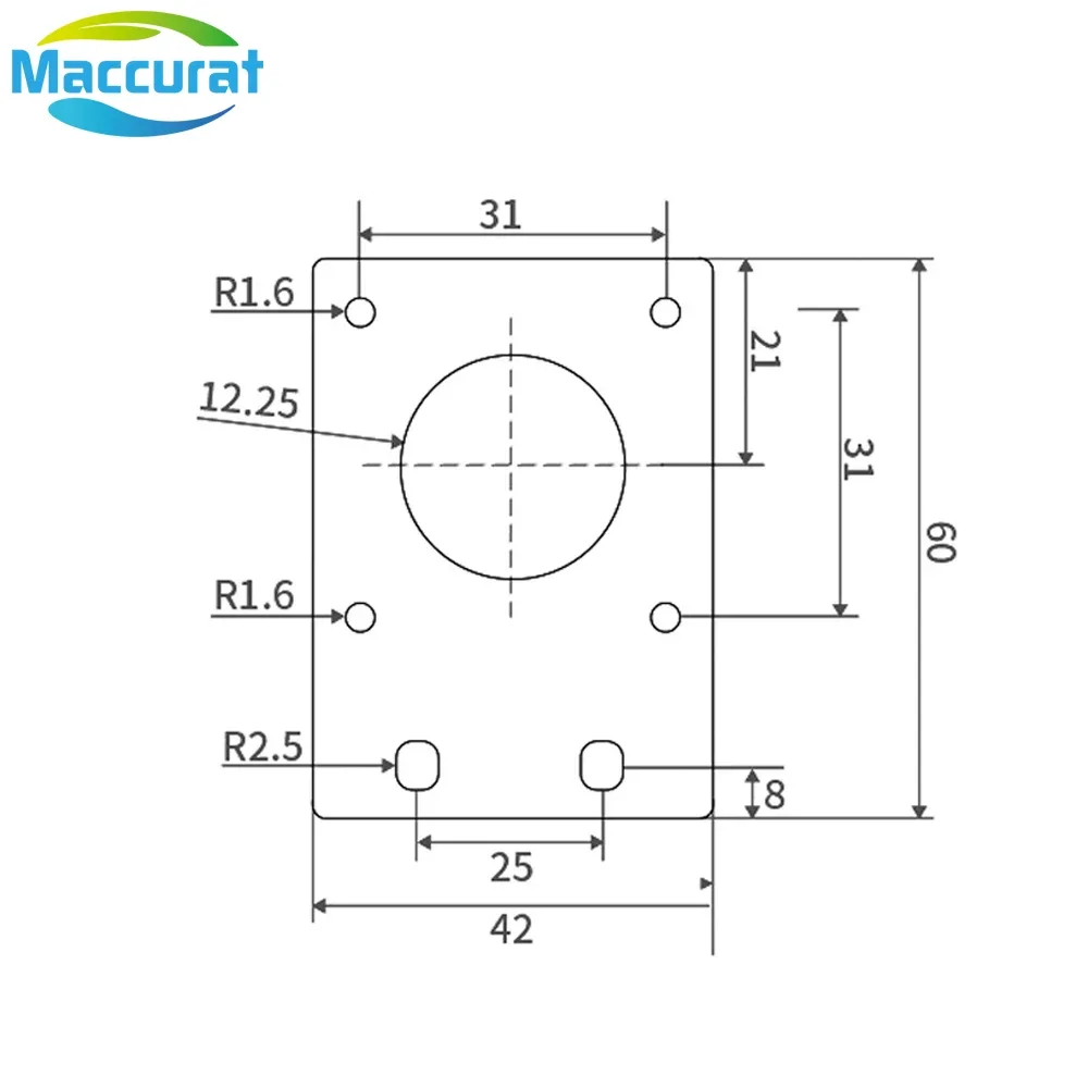 3D Printer Parts For 3D Printing CNC Parts Fit 2020 Profiles NEMA 17 42-Series Stepper Motor Mounting Plate Fixed Plate Bracket