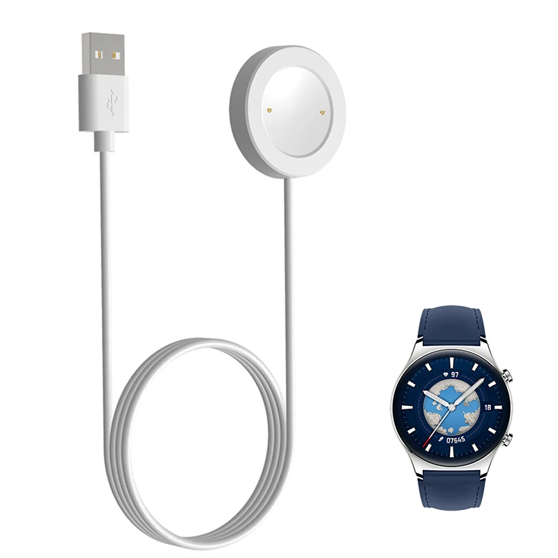 Smartwatch Dock USB ชาร์จสายชาร์จสำหรับ Huawei Honor สมาร์ทนาฬิกา GS 3/GS3กีฬาอุปกรณ์เสริม