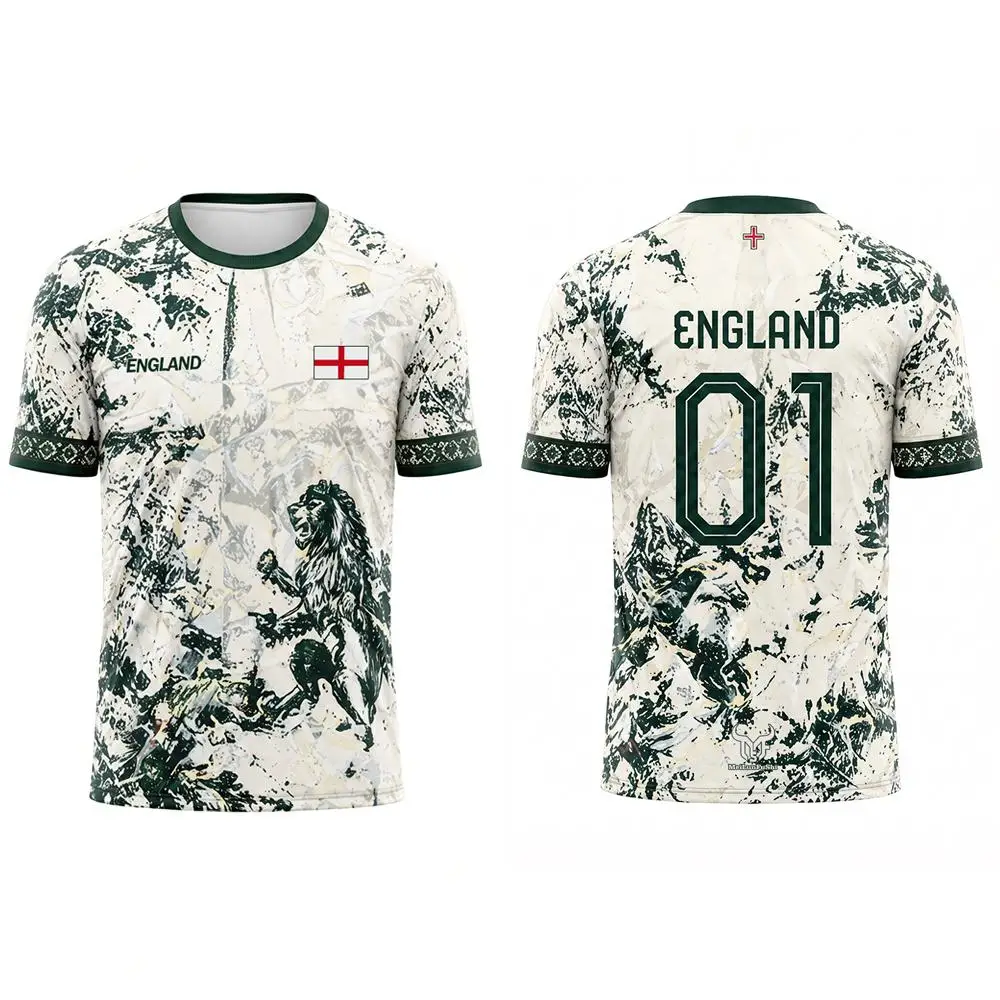New England 3D print sport Quick-dry Breatha menT-shirt soccer jersey outdoor street team training parent-child clothing Summer